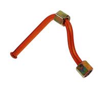 HYTROVE Tubo de Escape para Compresor de Aire de Aluminio Manguera Flexible de Repuesto Doble Rosca Interna en Forma de 7 Tubo de Aleación Resistente para Piezas y Repuestos de