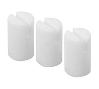 HYTROVE Tuerca de Banjo de 5 Cuerdas de Hueso de Buey Kit de 3 Piezas para Reemplazo de Cejuela de Banjo Pieza en Blanco de Cejuela del Puente Folclórico Mejora de Resonancia y Tono