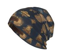 HYTTER Estatua de Dios - Gorro de punto para adultos, suave y cómodo para todas las estaciones, perfecto para actividades al aire libre y viajes, color negro