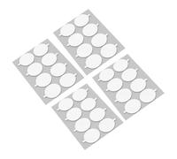 Hyuduo 240 Puntos Adhesivos de Doble Cara, Cinta Adhesiva Fuerte, Redonda, Transparente, Extraíble de 1 Pulgada con Respaldo de Resina Acrílica, para Panel de Espuma Absorbente de