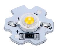 Hyuduo 25 Unidades Chips LED 1W 5V Alta Potencia 200LM Bombillas LED Blanco Cálido 3000K para Iluminación DIY Reparación Lámparas Accesorios de Arreglo
