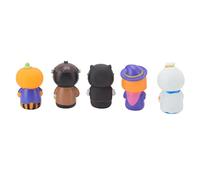Hyuduo 5 Marionetas de Dedo de Halloween, Juego de Marionetas de Dibujos Animados Coloridos para Fiesta de Halloween para Niños, Contar Historias y Jugar Creativo