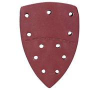 Hyuduo 60 Piezas de Papel de Lija para Ratón Lijadora con Detalle de Ratón Hojas de Lija Papel de Lija de 11 Agujeros Surtido 40 60 80 120 180 240 Granos 140x140x100 Mm Papel de Lija