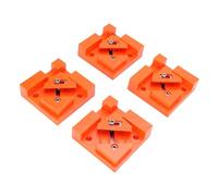 Hyuduo Abrazaderas para Cajas de Carpintería, Abrazaderas de Esquina Ajustables de Acero Inoxidable para Alineación en ángulo Recto de 90 Grados en Cajones y Gabinetes