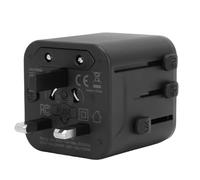 Hyuduo Adaptador de Viaje Universal, Convertidor de Enchufe Internacional con Protección contra Sobrecarga para Carga y Viajes de Negocios en Todo el Mundo