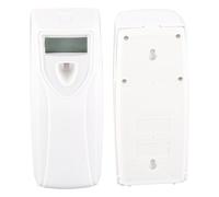 Hyuduo Ambientador Dispensador Automático de Fragancias Pulverizador de Perfume ABS con Temporizador LCD 2 Pilas AA Montaje en Pared 20 X 8 X 8,5 Cm para Baño Oficina Habitación de Hotel