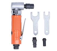 Hyuduo Amoladora de ángulo de Aire, Amoladora de ángulo Recto de Alta Eficiencia de 20000 RPM con Orificio y Filtro para Montaje de Aceite Lubricante, para Pulir, Pulir, Desbarbar y