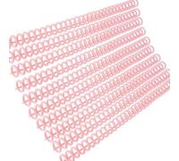 Hyuduo Anillas de Encuadernación Anillas de Encuadernación de Plástico ABS Lomos de con 30 Orificios de 12 Mm Capacidad para 85 Hojas Cortables Fácil Paso de Página para Cuadernos A4 A5 A6 A7 B5