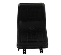 Hyuduo Asiento de Tractor, Cojín Cómodo de Cuero PU Resistente para Carretilla Elevadora, Excavadora, Cargador de Grúa, Conectores de Metal Resistentes con Capacidad de Carga de 330 Lb, Reemplazo de