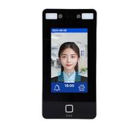 Hyuduo ASISTENCIA DE ASISTENCIA FACELADA Infrarrojo DE Reconocimiento DE la Vida Máquina DE Empleados Biométrico DE 7 Pulgadas Visible AI Dynamic Facial Access Tiempo Tiempo DE Control