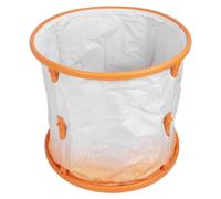 Hyuduo Bañera Plegable, Bañera Portátil de PVC de 70 Cm para Adultos y Bebés, Independiente con Manguera para Baño Familiar, Ducha o Viaje (ORANGE)