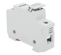 Hyuduo Base Portafusibles, Estable 1000 V CC 1 Polo para Equipo de Control de Distribución de Energía de Caja Combinadora Solar (10A)