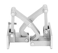 Hyuduo Bisagra de Puerta Secreta Bisagra de Acero Inoxidable Modelo Resistente Alta Dureza para Puerta de Gabinete de Madera Armario Plegable Mesa Proyectos de Bricolaje