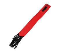 Hyuduo Bolsa Protectora de de Caballo No Tejida con Diseño de Gancho y Bucle con Flecos para Limpieza de de Caballo y Protección contra Insectos (Rojo)