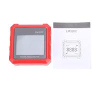 Hyuduo Buscador de ángulo Digital PC Más Inclinómetro Electrónico GF del 15 por Ciento con Pantalla de Automático Base Magnética Resolución de 0,05 Grados Precisión de 0,2 Grados para