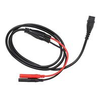 Hyuduo Cable Conector BNC Macho a Banana, Cable de Prueba Coaxial de 100 Cm con Círculos de Colores para Uso en Osciloscopio