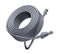 Hyuduo Cable de Repuesto para Satélite Rectangular, Cable de Red de Alto Rendimiento de 150 Pies con Tecnología POE, para Satélite Rectangular Plano de Alto Rendimiento