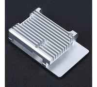 Hyuduo Caja Caja de Aleación de Aluminio Cubierta Protectora Negra Carcasa de Placa Base Compacta Portátil con Juego de Herramientas para 4 Modelo 4 Proyectos de Bricolaje