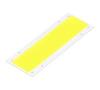 Hyuduo Chip LED Chip de Luz COB de Aluminio 12V 15W 1500LM 3000 a 6500K 86 a 149F 140x50mm Fuente de Luz de Panel LED DIY para Taller de Reparación de Lámparas Iluminación del Hogar (blanca