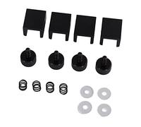 Hyuduo Clips Universales de Vidrio para Impresora 3D, Abrazaderas de Aluminio Ajustables para CR 10 Ender 3, 8 Sujeciones Fuertes para Camas Térmicas de 3-9 Mm