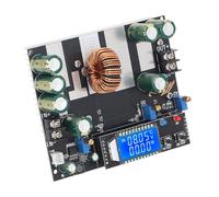 Hyuduo Convertidor Boost Automático Módulo de Fuente de Alimentación PCB DC6 A 80 V A DC1.3 A 78 V 30 A con Pantalla MPPT Límite de Corriente para Carga Solar Batería Regulación de Voltaje LED