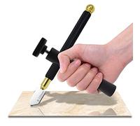 Hyuduo Cortador de Vidrio Profesional, Herramienta de Corte de Aleación con 3 Cabezales de Corte para Procesamiento de Vidrio de Precisión
