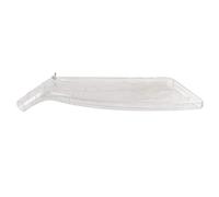 Hyuduo Cubierta Protectora para Sierra de Mesa, Protector Acrílico Transparente con Cuchillo Divisor en Forma de T, Estuche de 12 Pulgadas para Proyectos de Carpintería