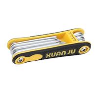 Hyuduo Destornillador Plegable Universal 8 en 1, Acero al Cromo Vanadio, Plano y Phillips, Adecuado para Electrodomésticos, Maquinaria y Automóviles