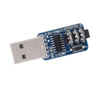 Hyuduo Dispositivo de Práctica de Código Morse USB CW Key Trainer con Interfaz de 3,5 Mm para Entusiastas de la Radioafición Soporte para Software VBand y Modo Lakey