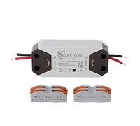 Hyuduo Disyuntor WiFi, Control Remoto de Interruptor Inteligente con Terminal de Conexión Rápida, Compatible con Alexa Home Tmall Genie IFTTT