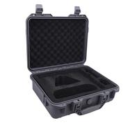 Hyuduo Estuche Rígido para Mini Antena Parabólica, Caja de Almacenamiento EVA a Prueba de Golpes IP67 para Accesorios para Antena Parabólica Al Aire Libre