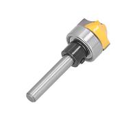 Hyuduo Fresa para Máquina de Grabado de Carpintería, Cuerpo de Acero Al Carbono, Herramienta de Doble Propósito para Tableros de Partículas y Madera Contrachapada, Interfaz CNC, Broca Enrutadora de