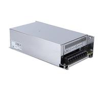 Hyuduo Fuente de Alimentación Conmutada de 600W CC, Carcasa de Aluminio | Controlador de Equipo Industrial, Entrada 100-240VAC, Salida 12V 50A, Cubierta Antipolvo de Caja de Conexiones, Para