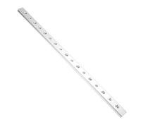 Hyuduo Guía de Inglete con Ranura en T, Guía en T de Inglete de Aleación de Aluminio de 450 Mm, 18 Pulgadas, Riel de Modificación de Bricolaje para Carpintería, Plantillas de Sierra de Mesa, Mesas