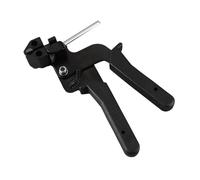 Hyuduo Herramienta Tensora de Bridas para Cables, Cortador Tensor Automático para Bridas de Acero Inoxidable, Tensión Ajustable para Uso Profesional