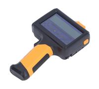 Hyuduo Impresora de Inyección de Tinta Portátil, Pistola Impresora Portátil con Pantalla Táctil de 4,3 Pulgadas para Etiquetas, Logotipos, Fechas, Códigos, iOS con (Enchufe Europeo