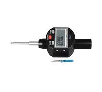 Hyuduo Indicador de Cuadrante, Indicador de Cuadrante con Pantalla Digital de Aleación de Aluminio, Rango de 0 a 1 Pulgada, Resolución de 0,001 Mm 0,00005 Pulgadas, para Inspección de Mecanizado,