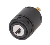Hyuduo Interruptor de Encendido con Llave, Cerradura de Acero Inoxidable para Tractores y Montacargas, Diseño a Prueba de Golpes, Ideal para Vehículos de Ingeniería y Triciclos Agrícolas