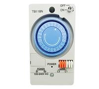 Hyuduo Interruptor de Tiempo Mecánico con la Batería NIMH Incorporada Controlador de Temporizador de Microcomputador para Equipos de Fábrica de Lámparas de Calle Electrodomésticos