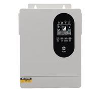 Hyuduo Inversor Solar de Onda Sinusoidal Pura de 1600 W, Metal, Controlador MPPT Eficiente con Carga de 60 A para Sistemas de Energía Solar Domésticos (24 VCC (SP2416))