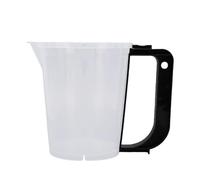 Hyuduo Juego de Vasos Medidores de Plástico, 30 Vasos Mezcladores Desechables de 400 Cc con 5 Asas, Medidores Graduados Transparentes para Resina, Pintura, Manualidades y