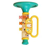 Hyuduo Juguete de Trompeta para Niños, Material ABS de Primera Calidad, Diseño de Dibujos Animados Adorable, Juguete Musical Multifuncional para Educación Temprana para Bebés para Niños Pequeños