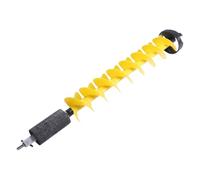 Hyuduo Kit de Barrena para Hielo de 6 Pulgadas, Broca Liviana de Carburo Cementado para Taladro Eléctrico de Alta Torsión, Pescar en Hielo en áreas de Aguas Profundas