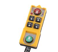 Hyuduo Kit de Control Remoto para Grúa, Controlador Inalámbrico del Equipo, Controlador de Polipasto con Cubierta Impermeable(AC 380V),Pequeño equipo de elevación