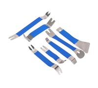 Hyuduo Kit de Herramientas de Extracción de Molduras de Automóvil, Juego de Removedor de Paneles Interiores de Acero Inoxidable, 8 Piezas con Bolsa de Almacenamiento para Puerta, Radio, Ventana,