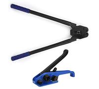 Hyuduo Kit de Tirantes de Bandas con Herramienta de Tensado de Bandas de Empaque PP/PET PLAST STAPPing Kit (Juego de 2 piezas)
