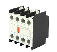 Hyuduo LADN22 Contactor de CA F4-22 2 NO 2 NC Bloque Auxiliar, Corriente de Calentamiento de 10 A para Paneles de Control Eléctrico y Aplicaciones Industriales