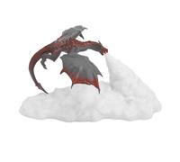 Hyuduo Lámpara de Noche Recargable con Diseño de Dragón Impreso en 3D y Luz que Respira, Ideal para la Decoración del Dormitorio, Sala de Estar o Cualquier hogar.