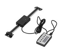 Hyuduo Lectura Digital Lineal 0-150 Mm, Báscula LCD de Alta Precisión para Tornos y Fresadoras, Acero Inoxidable con Resolución de 0,01 Mm, Uso Industrial (0-150)