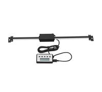 Hyuduo Lectura Digital Lineal 0-150 Mm, Báscula LCD de Alta Precisión para Tornos y Fresadoras, Acero Inoxidable con Resolución de 0,01 Mm, Uso Industrial (0-300MM)